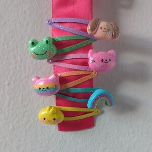 Cute Animal and Rainbow Hair Clips